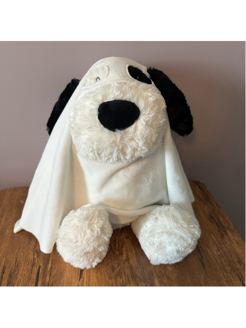 Gigglescape plush spooky dog plush Ghost Halloween decor
